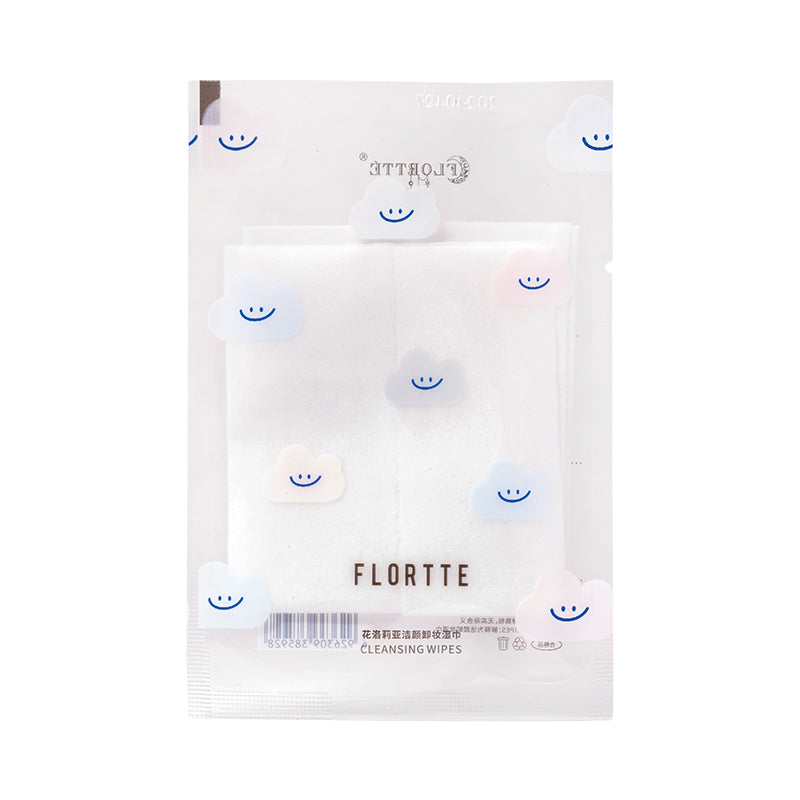 Collection of FLORTTE Cleansing & Makeup Wipes in a gallery layout